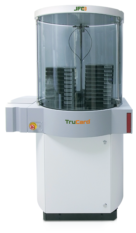 JFCRx TruCard automated blister card filling system at Anchor Drugs Pharmacy